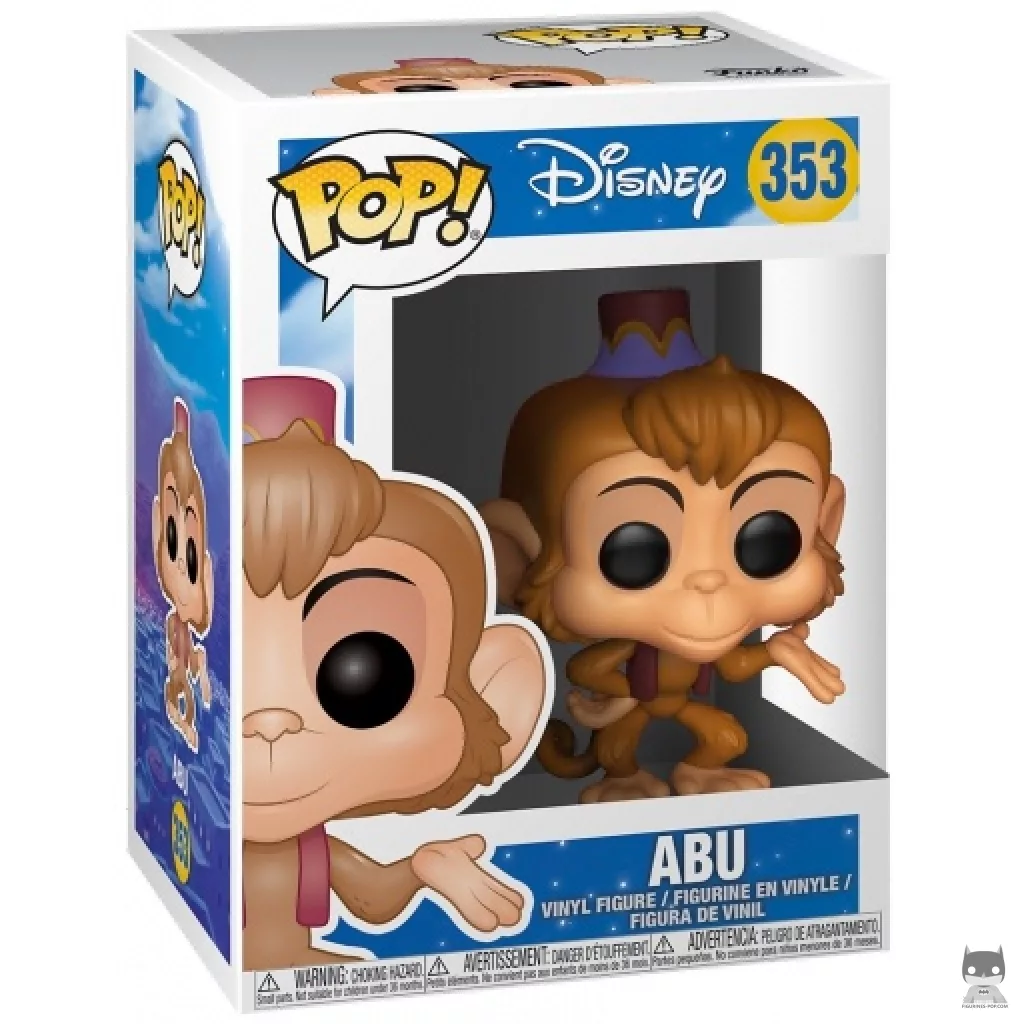 Figura Funko Pop! Abu en su caja