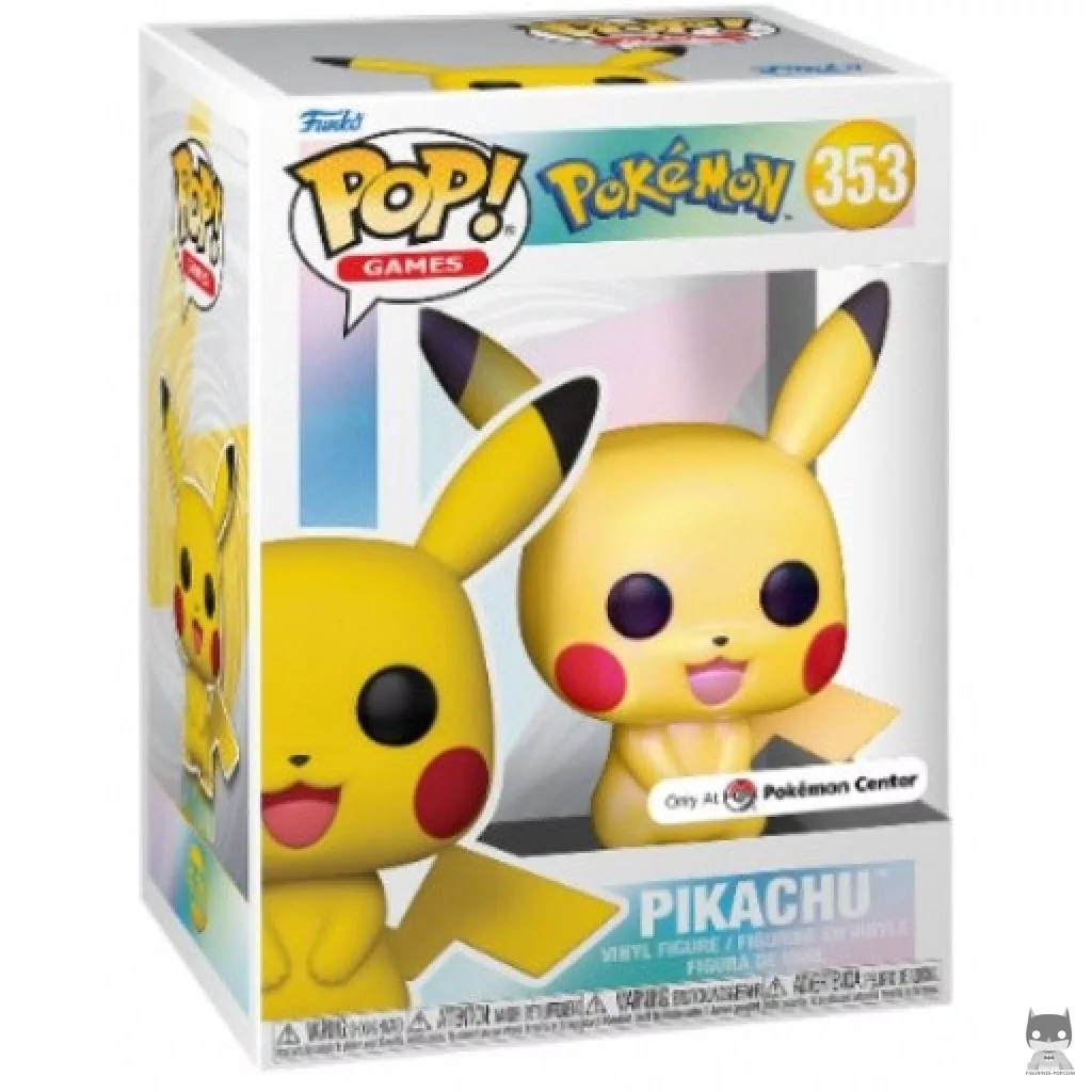 Figura Funko Pop! Pikachu (Perlado) en su caja