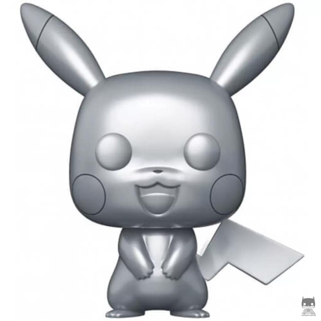 Figura Funko Pop! Pikachu (Plateado) (Pokémon)