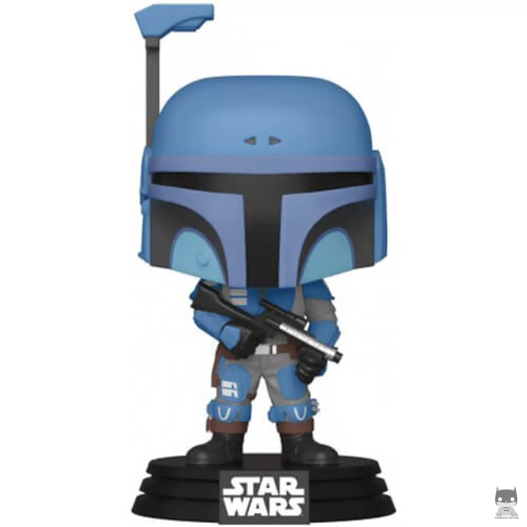 Figura Funko Pop! Mandaloriano de la Guardia de la Muerte (Dos rayas) (The Mandalorian (Star Wars))