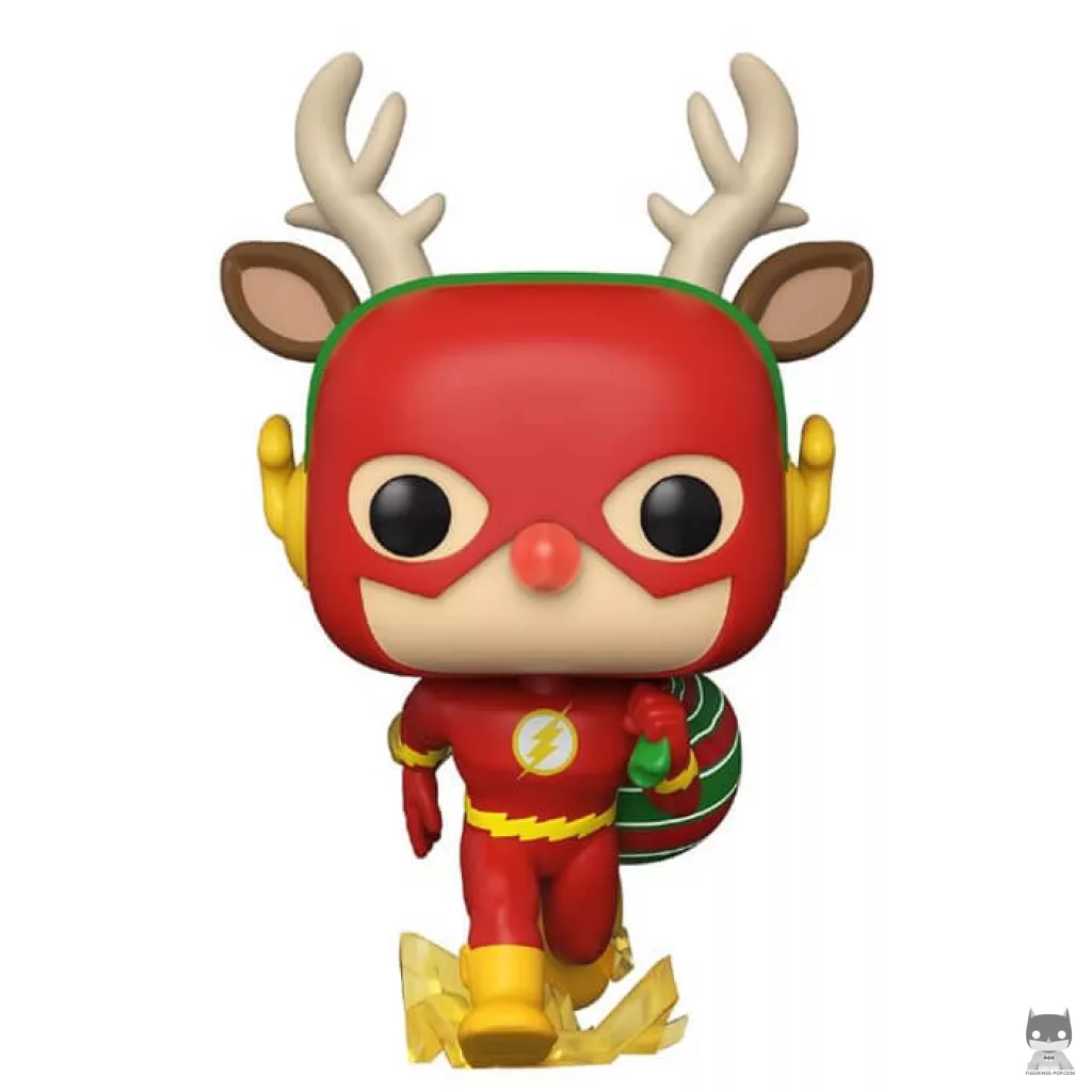 Figura Funko Pop! Flash carrera navideña (DC Super Heroes)