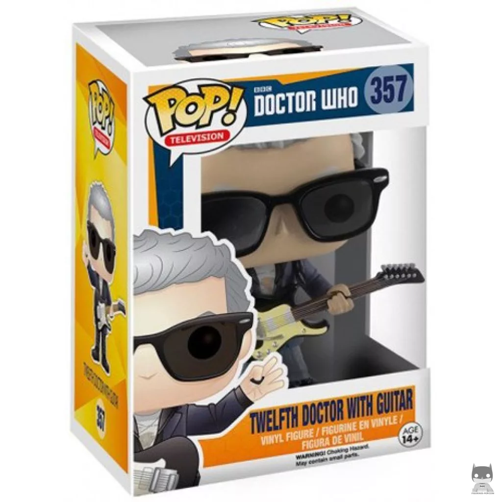 Figura Funko Pop! Duodécimo Doctor (Twelve) en su caja
