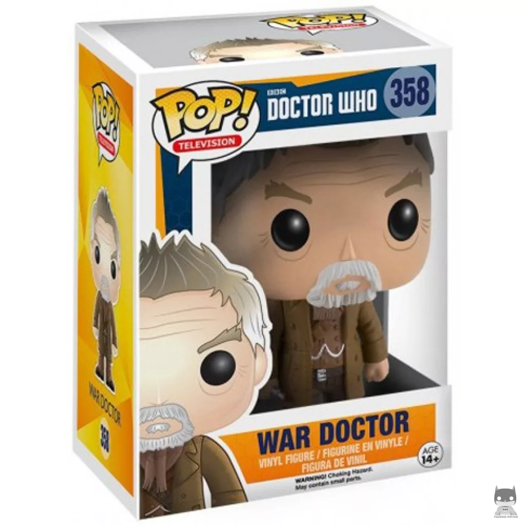 Figura Funko Pop! Doctor de la Guerra en su caja