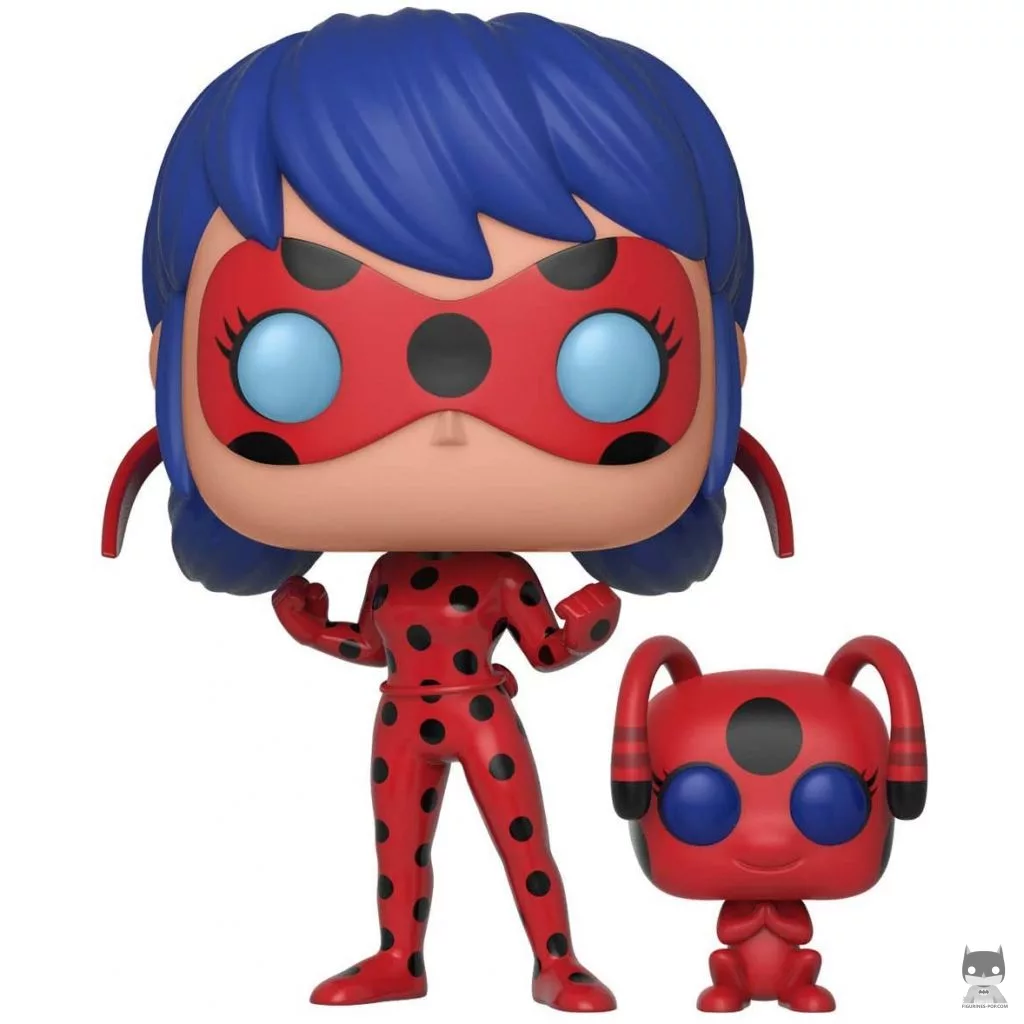 Figura Funko Pop! Ladybug con Tikki (Prodigiosa: Las aventuras de Ladybug)