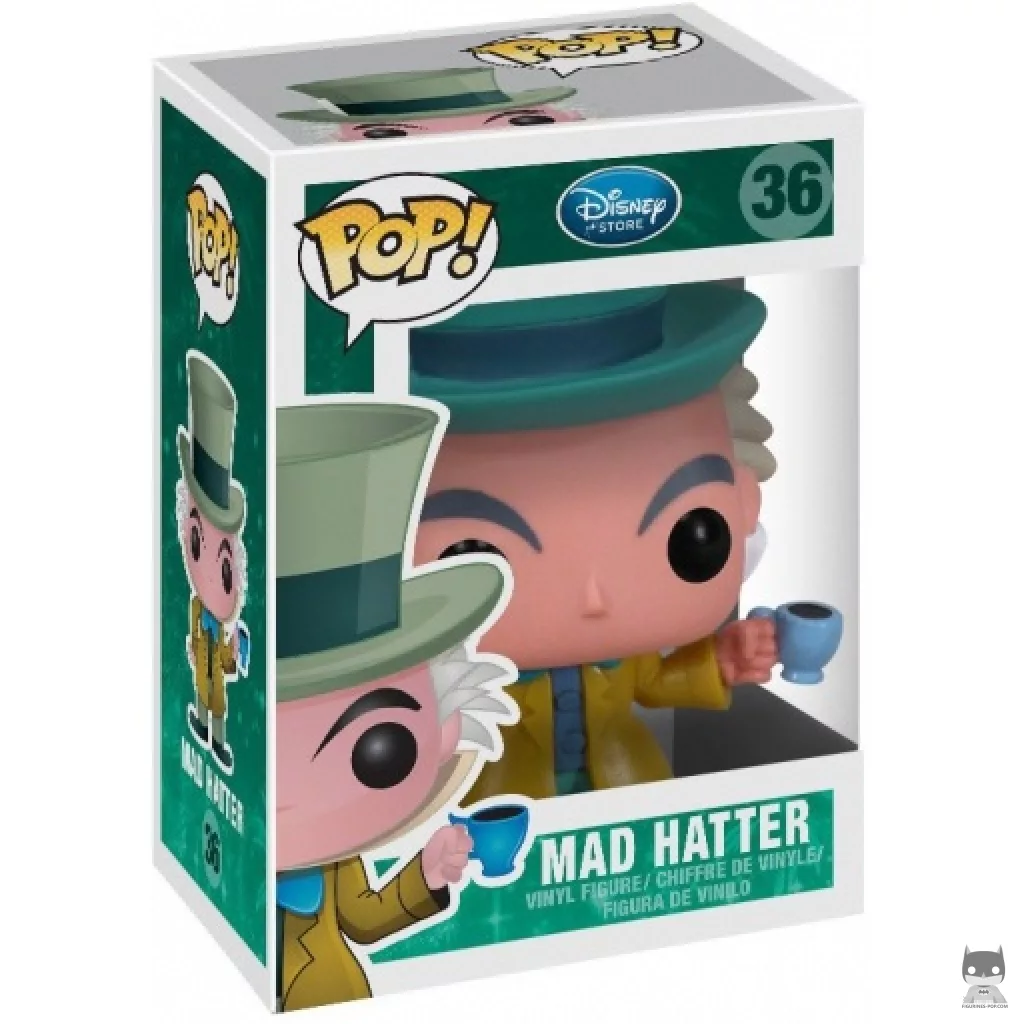 Figura Funko Pop! Sombrerero Loco en su caja