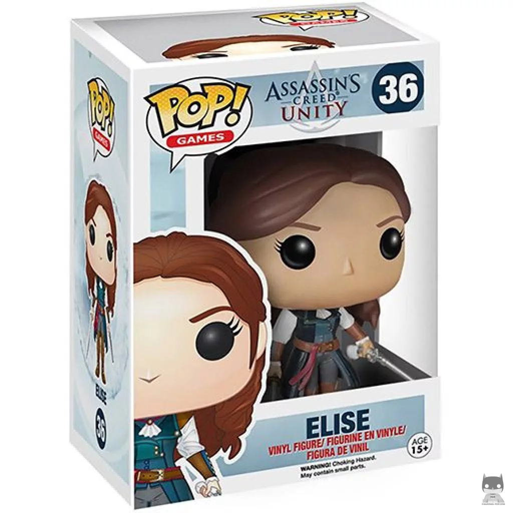 Figura Funko Pop! Elise de La Serre en su caja