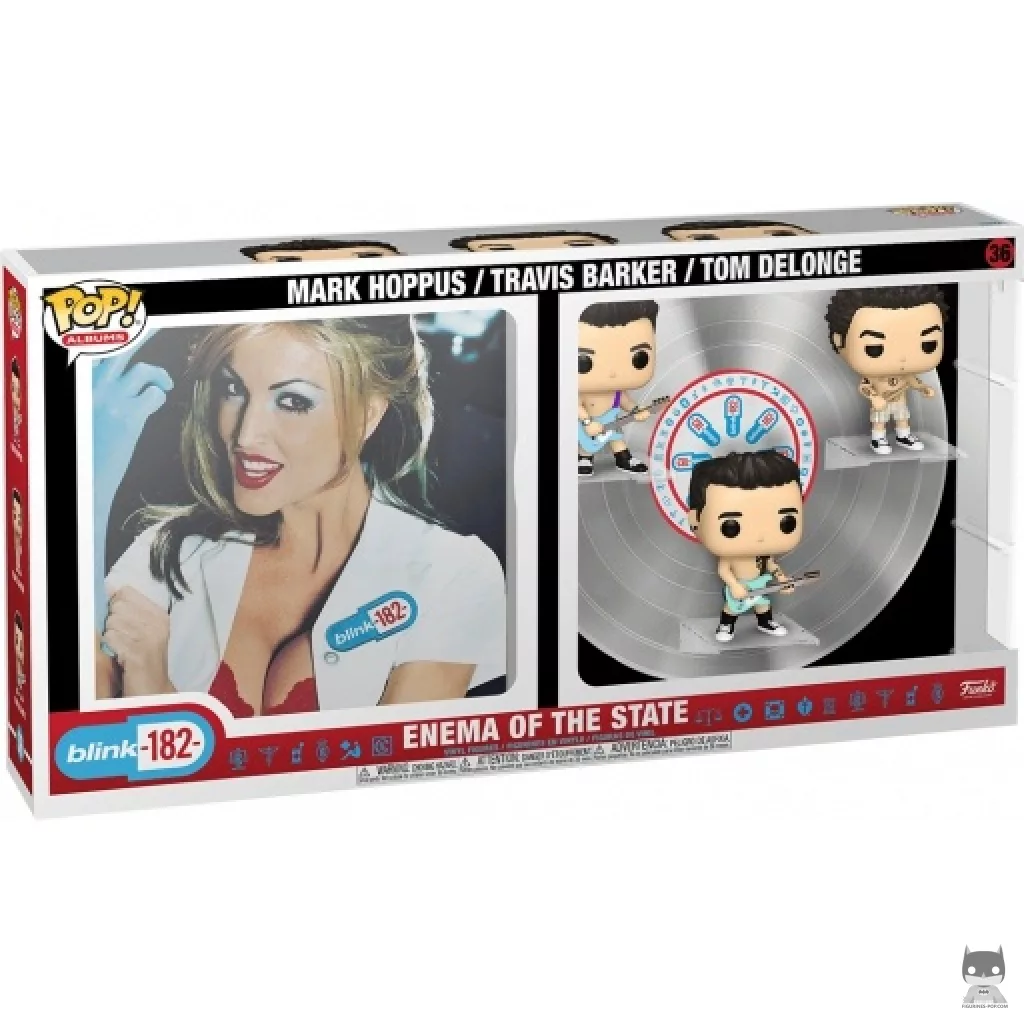 Figura Funko Pop! Blink-182: Enema of the State en su caja