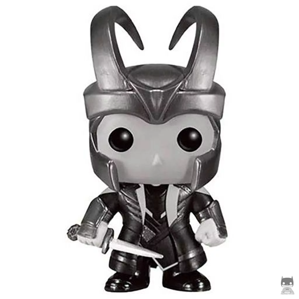 Figura Funko Pop! Loki (Blanco y negro) (Marvel Comics)