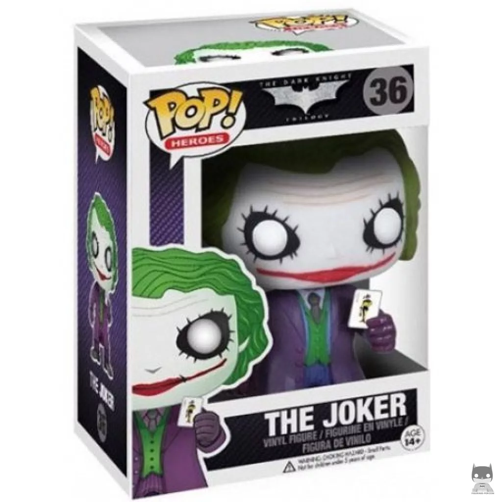 Figura Funko Pop! Joker en su caja
