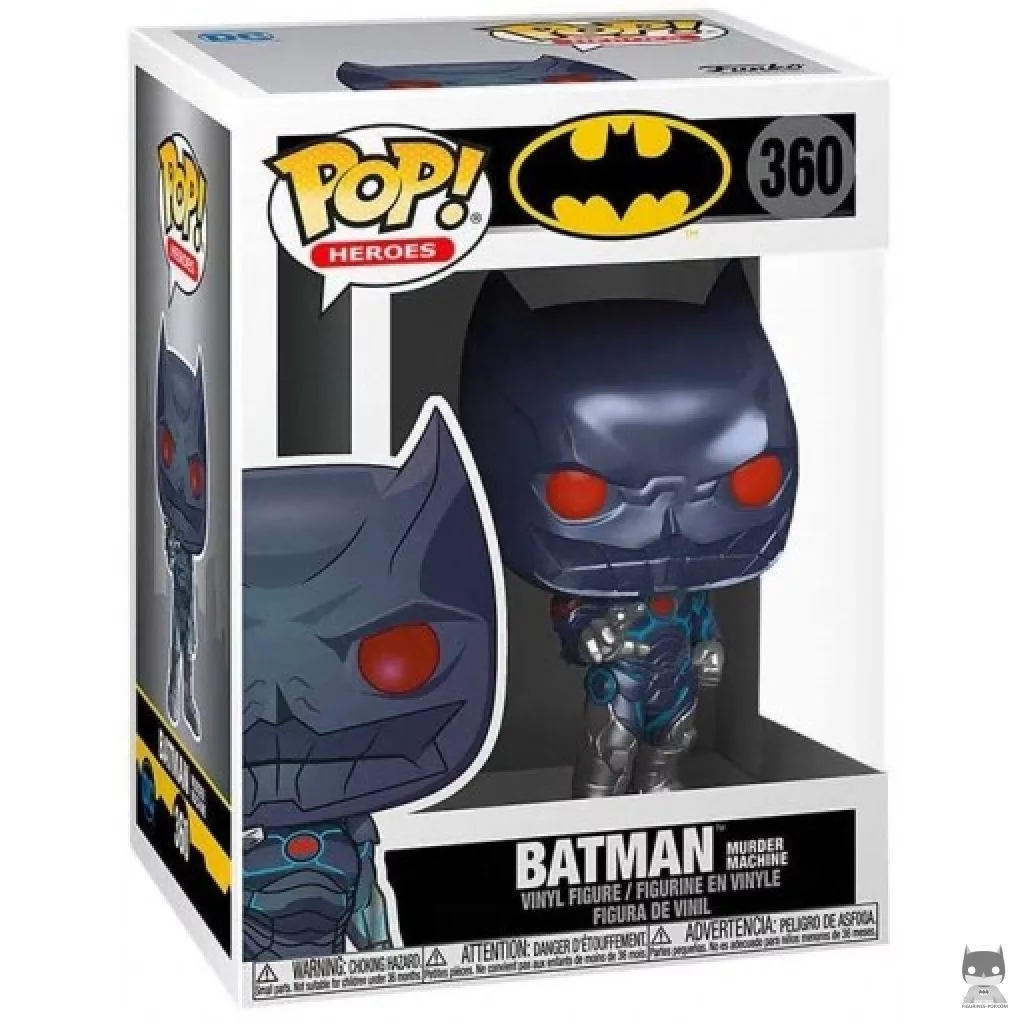 Figura Funko Pop! Batman Máquina Asesina en su caja
