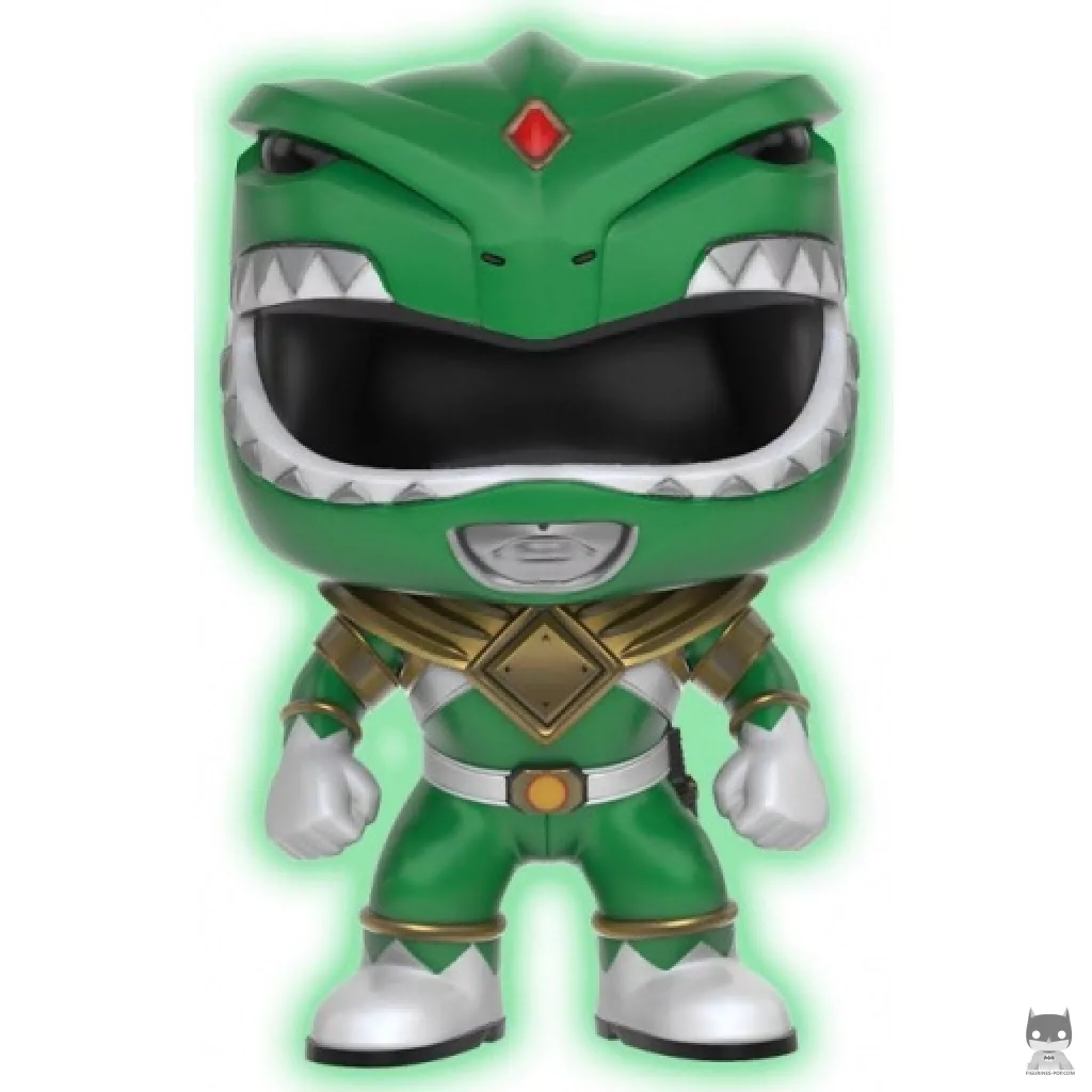 Figura Funko Pop! Ranger Verde (Brilla en la oscuridad) (Power Rangers)