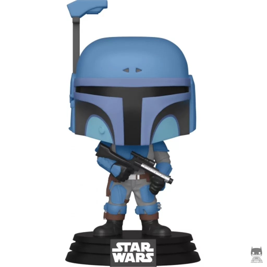 Figura Funko Pop! Mandaloriano de la Guardia de la Muerte (Sin rayas) (The Mandalorian (Star Wars))