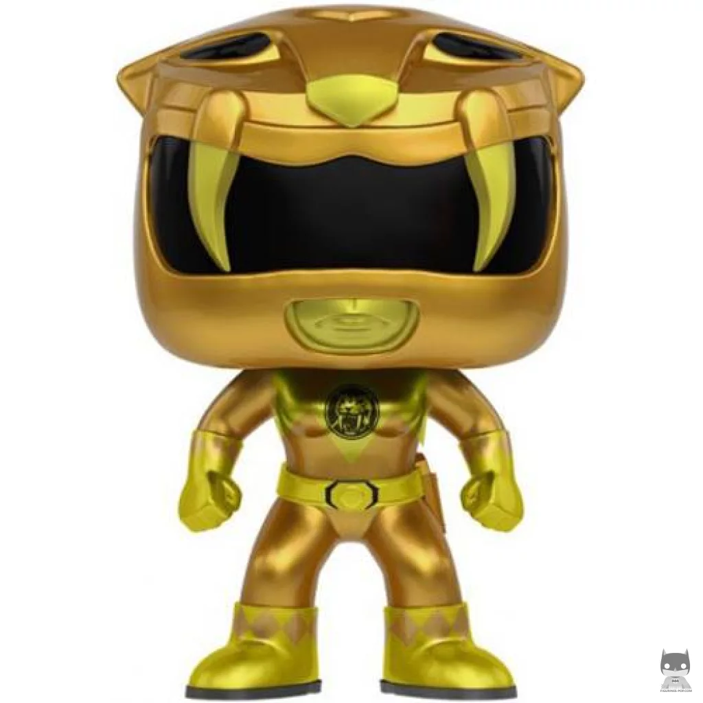 Figura Funko Pop! Ranger Amarillo (Dorado) (Power Rangers)