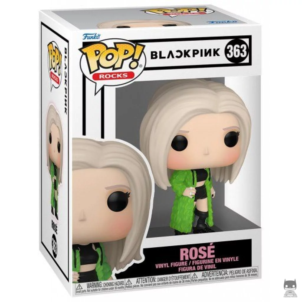 Figura Funko Pop! Rosé en su caja