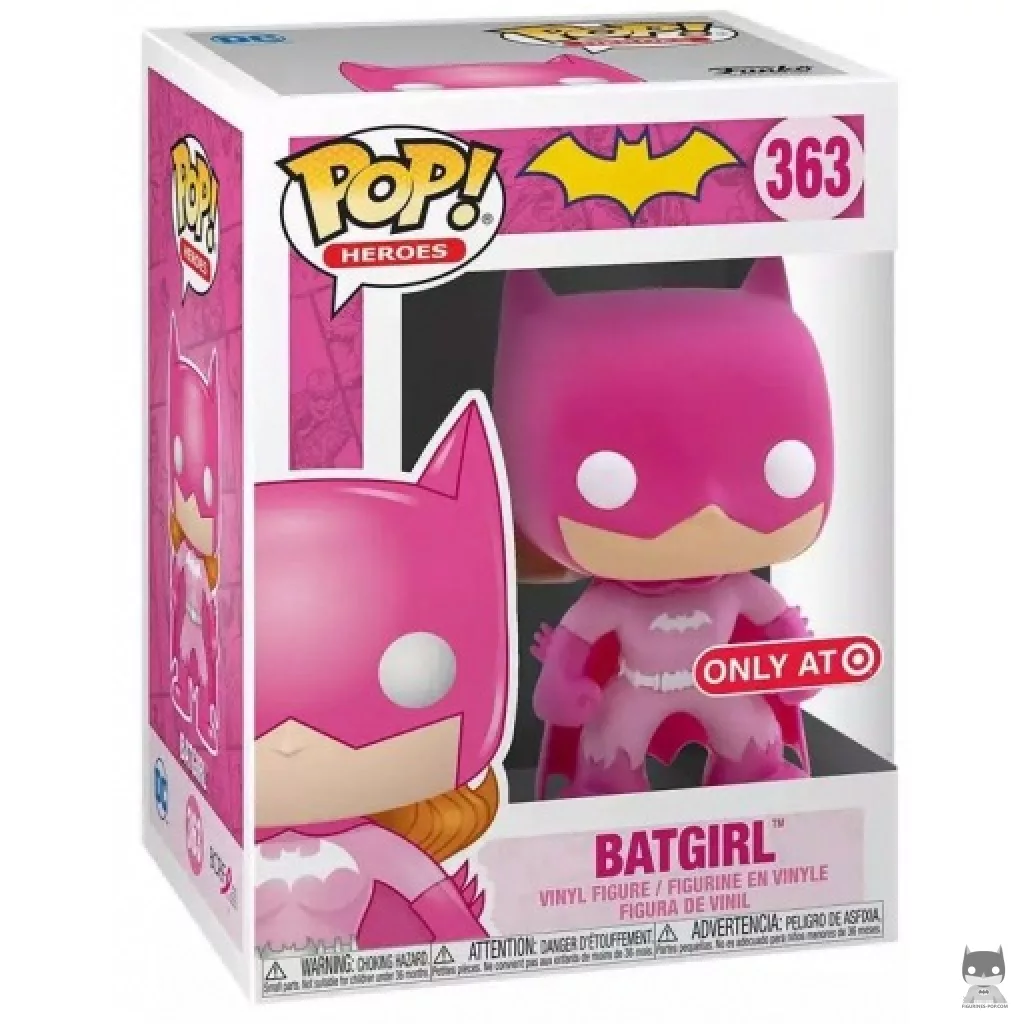 Figura Funko Pop! Batgirl (Octubre rosa) en su caja