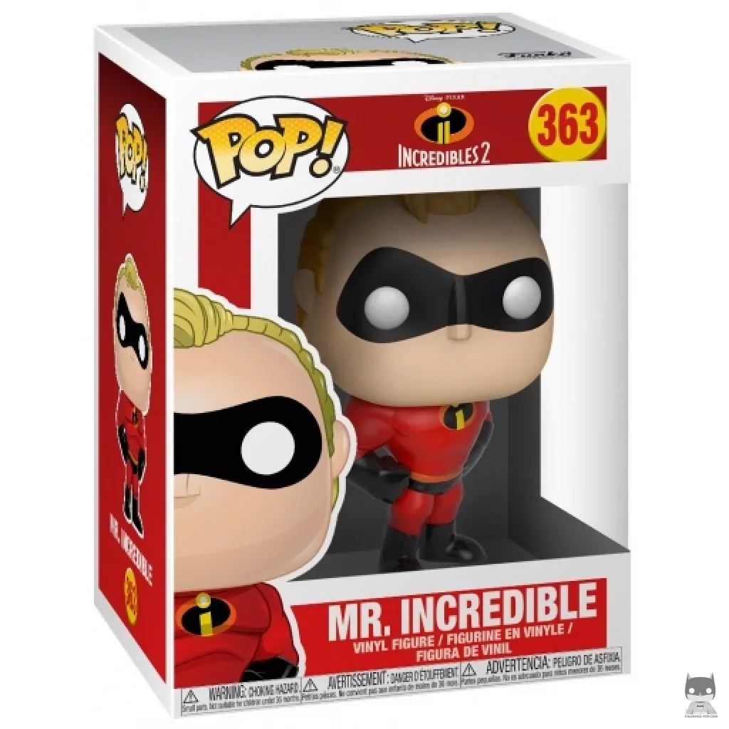 Figura Funko Pop! Mr. Increíble en su caja