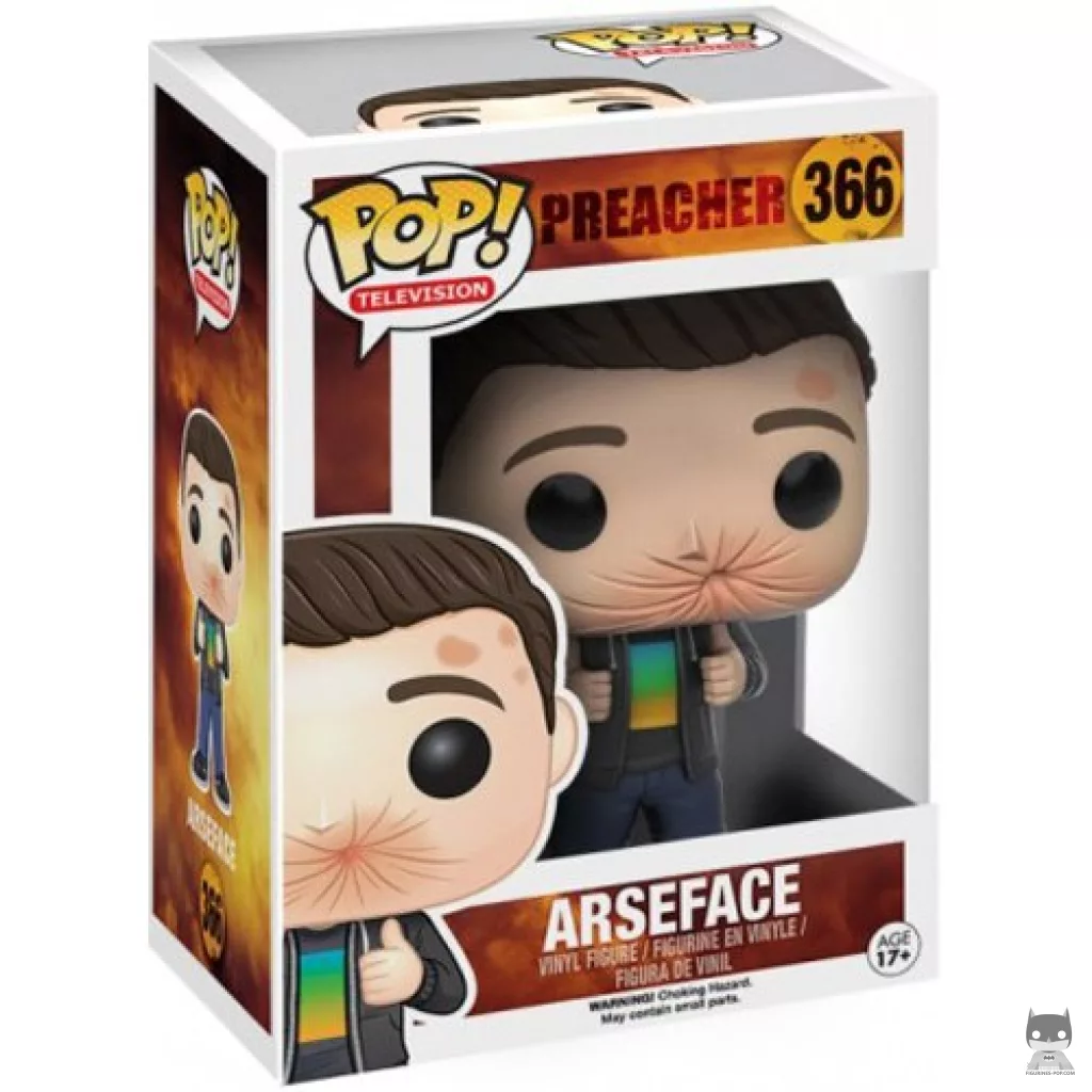 Figura Funko Pop! Arseface en su caja