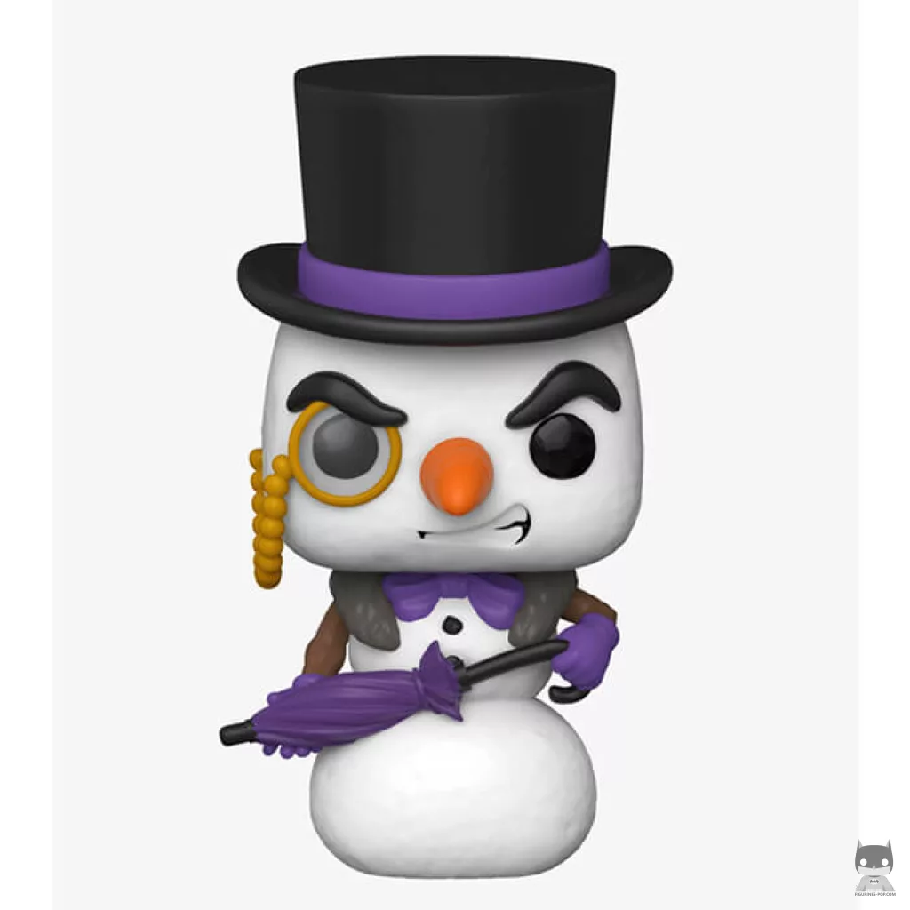 Figura Funko Pop! El Pingüino muñeco de nieve (DC Super Heroes)