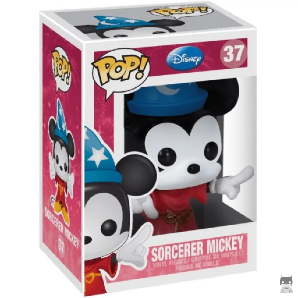 Figura Funko Pop! Mickey aprendiz de brujo en su caja