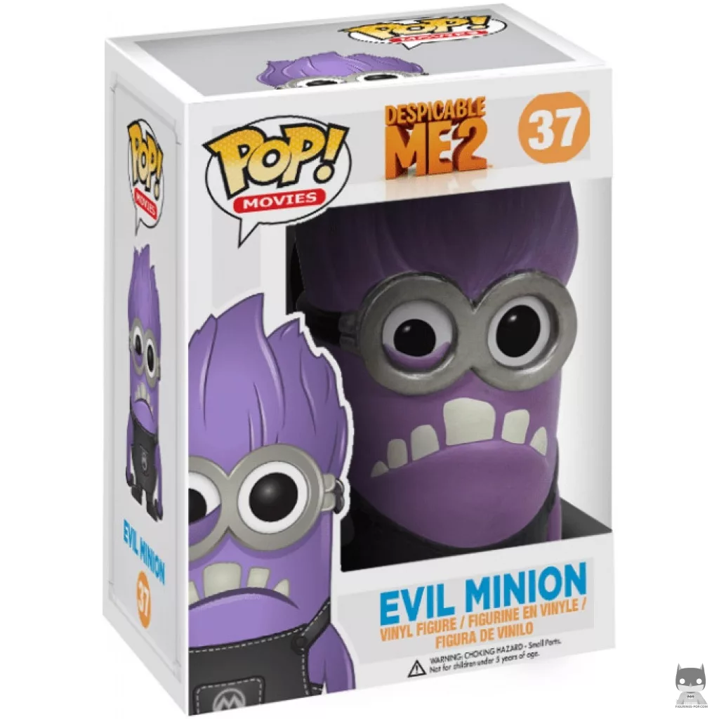 Figura Funko Pop! Minion malvado en su caja