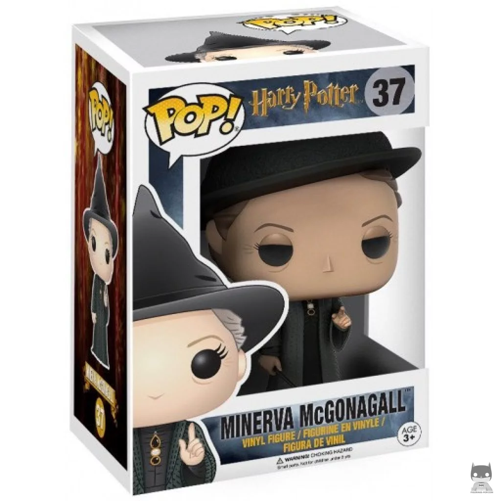 Figura Funko Pop! Minerva McGonagall en su caja
