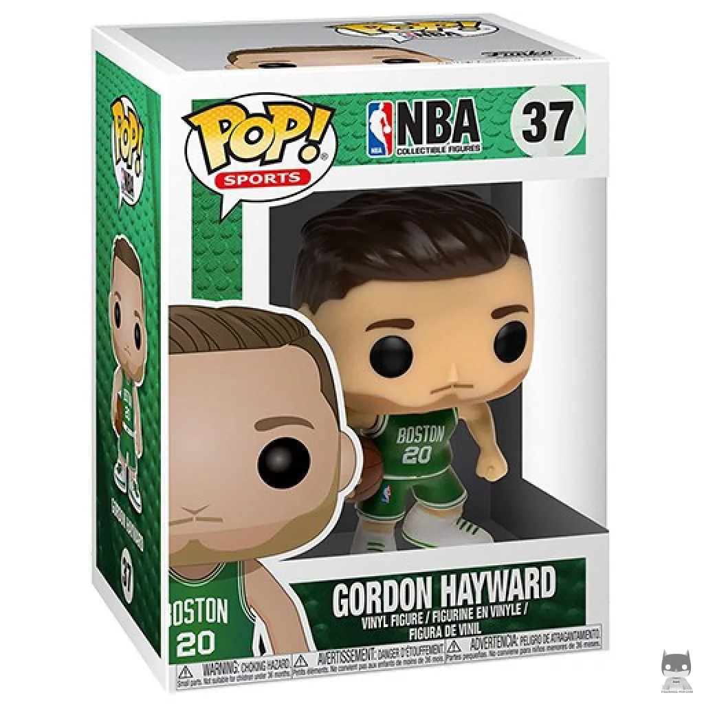 Figura Funko Pop! Gordon Hayward en su caja