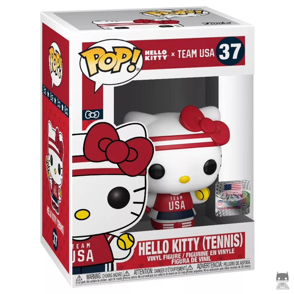 Figura Funko Pop! Hello Kitty (Tenis) en su caja