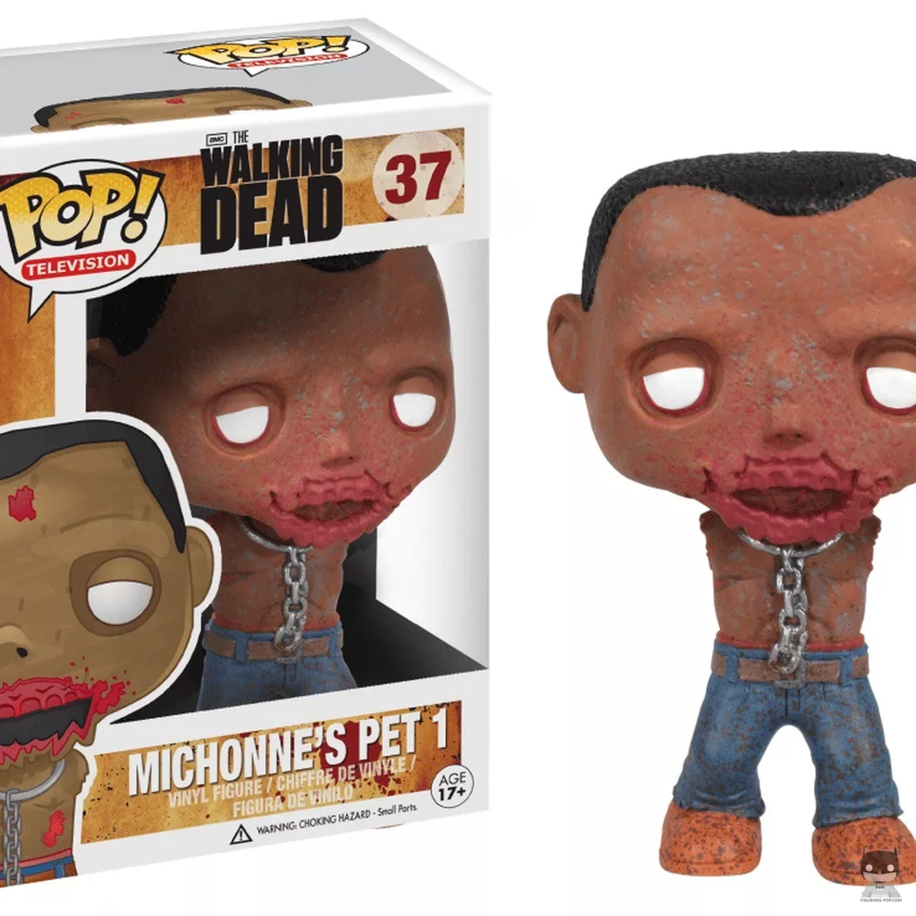 Figura Funko Pop! Michonne's Pet 1 (Ensangrentado) en su caja
