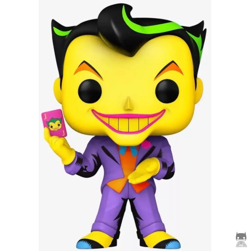 Figura Funko Pop! Joker (Luz negra) (Batman: La serie animada)