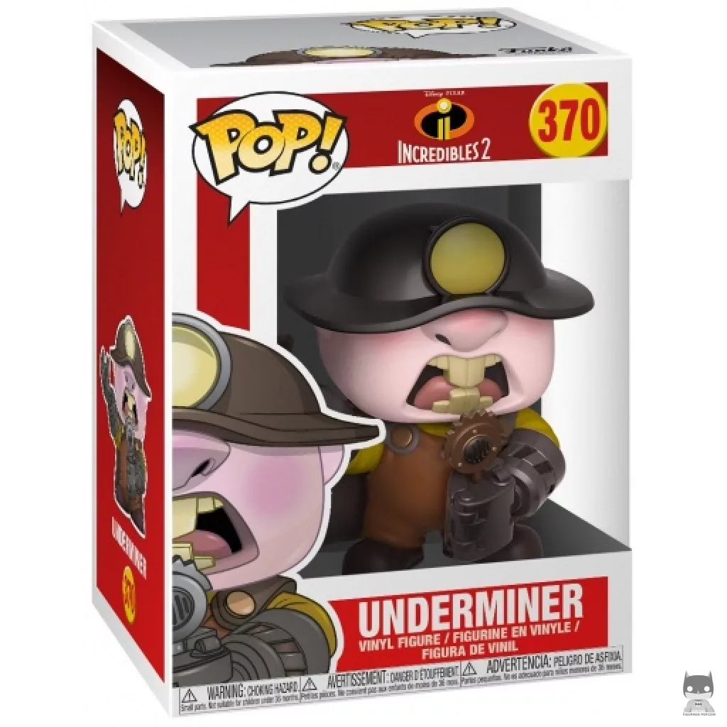 Figura Funko Pop! Socavador en su caja