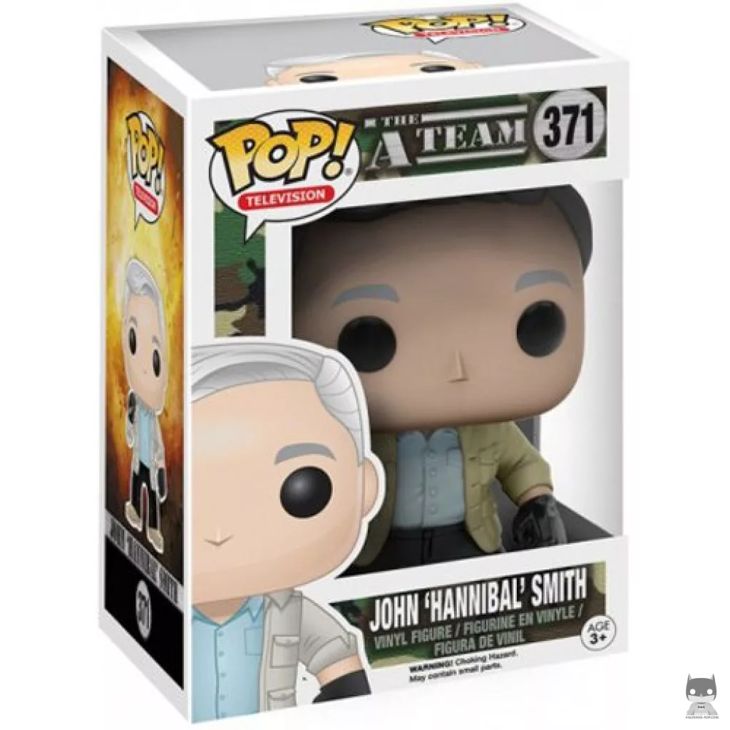 Figura Funko Pop! John "Hannibal" Smith en su caja