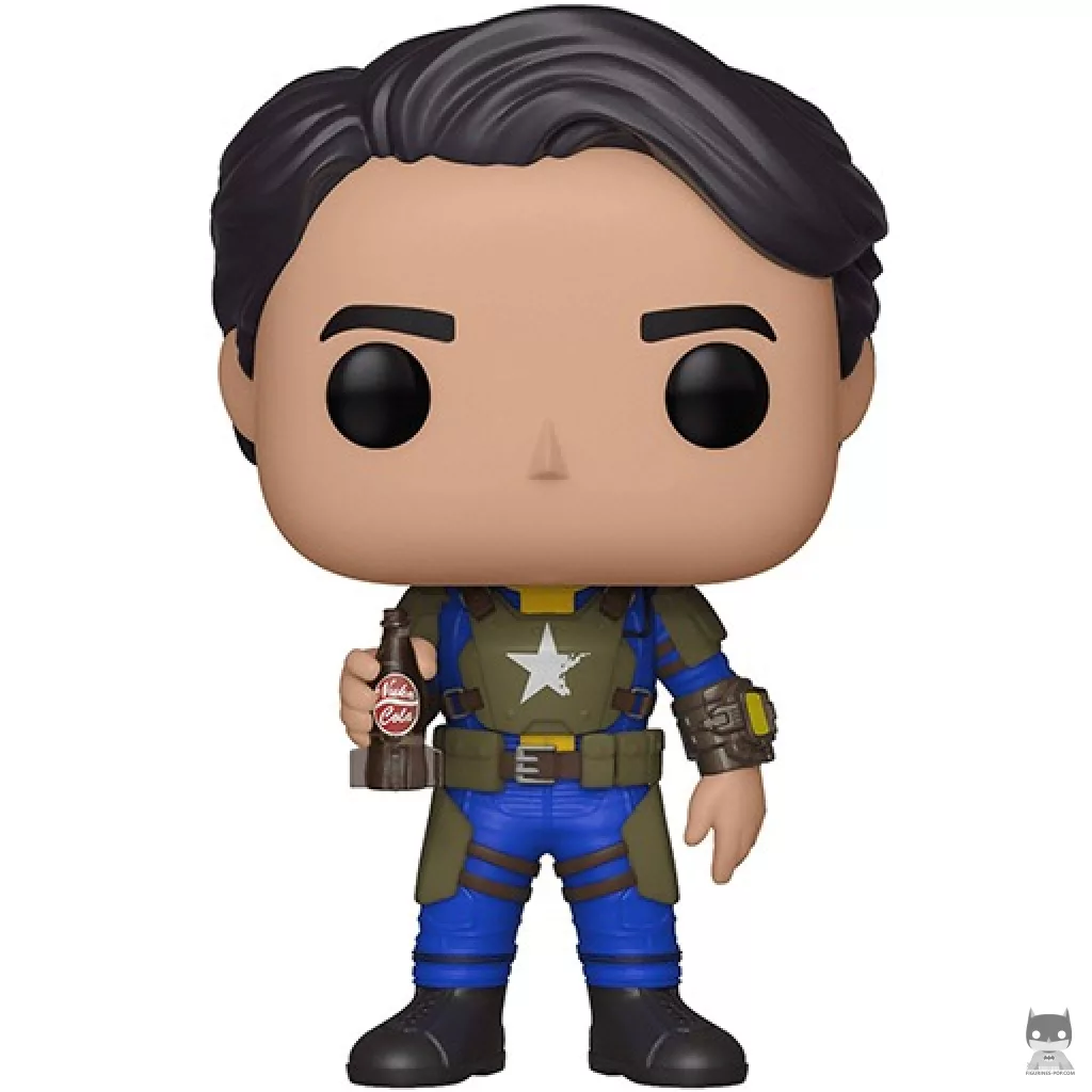 Figura Funko Pop! Morador del Refugio (Hombre) (con botella de Nuka-Cola) (Fallout)