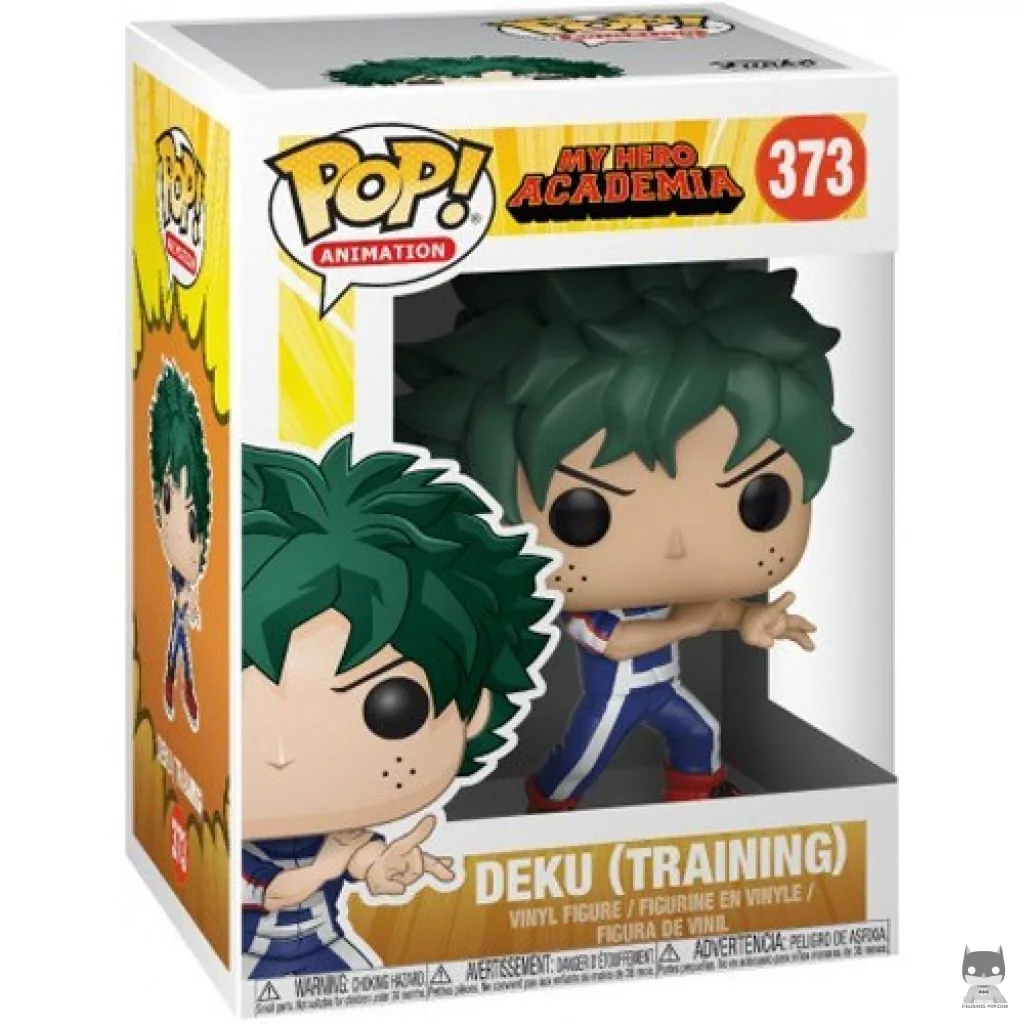 Figura Funko Pop! Deku (Ropa de entrenamiento) en su caja