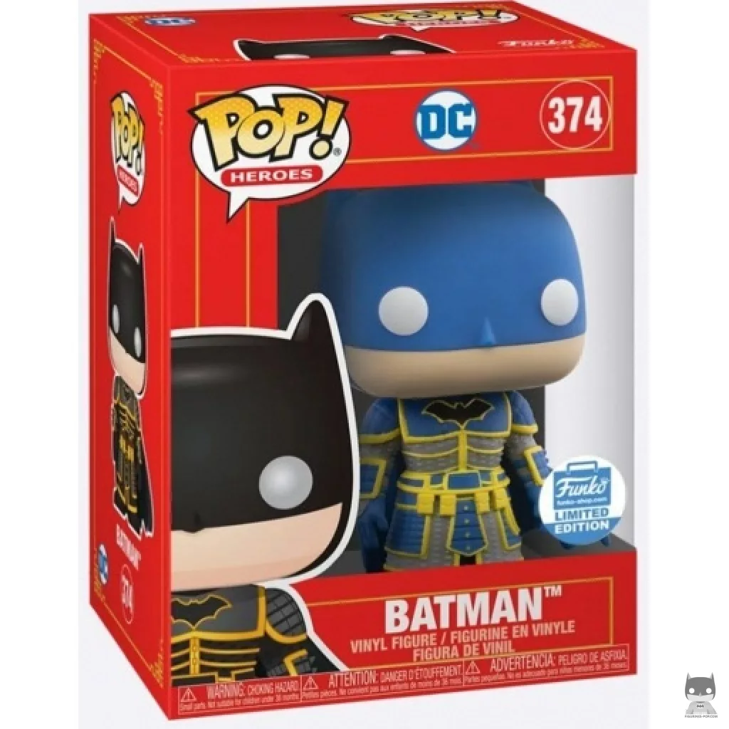 Figura Funko Pop! Batman (Azul) en su caja