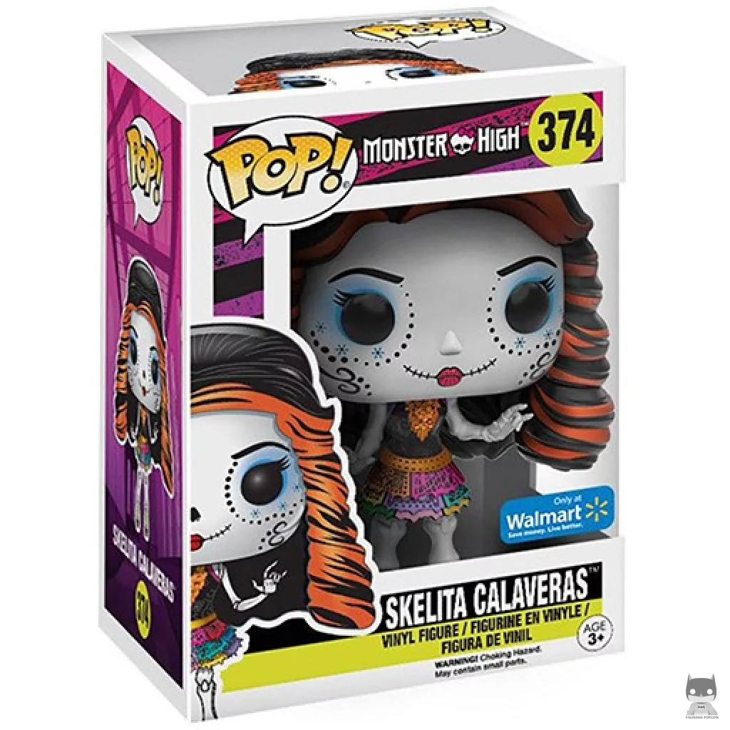 Figura Funko Pop! Skelita Calaveras en su caja