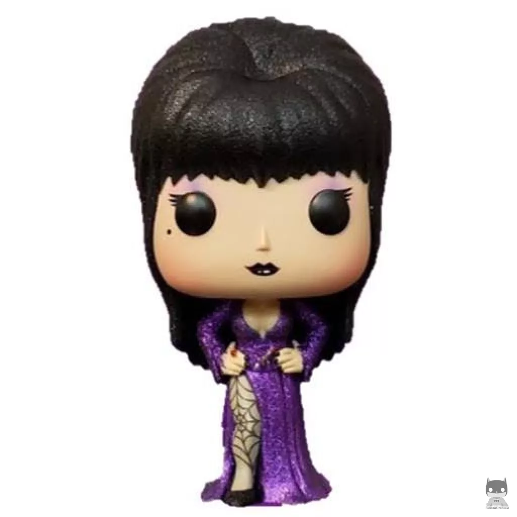 Figura Funko Pop! Elvira, reina de las tinieblas (Purpurina morada y diamante) (Elvira, reina de las tinieblas)