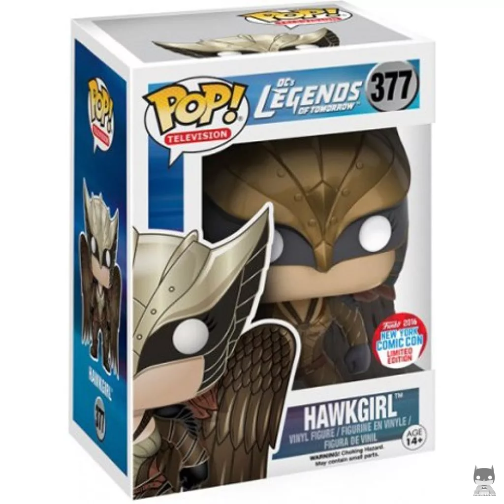 Figura Funko Pop! Hawkgirl en su caja