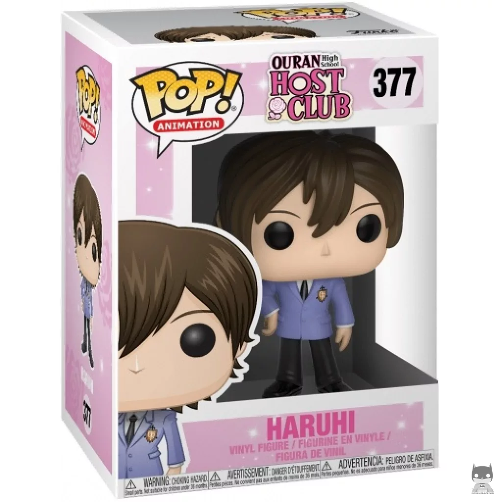 Figura Funko Pop! Haruhi Fujioka en su caja