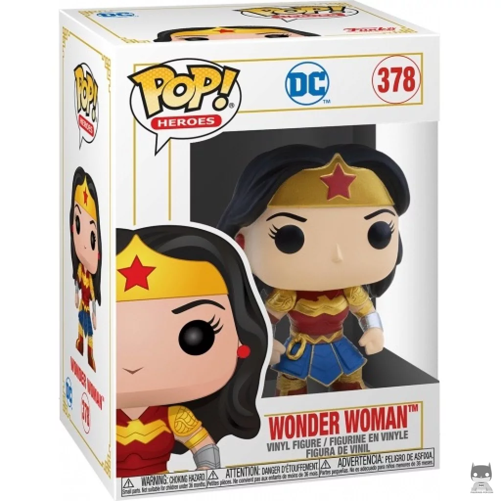Figura Funko Pop! Wonder Woman en su caja