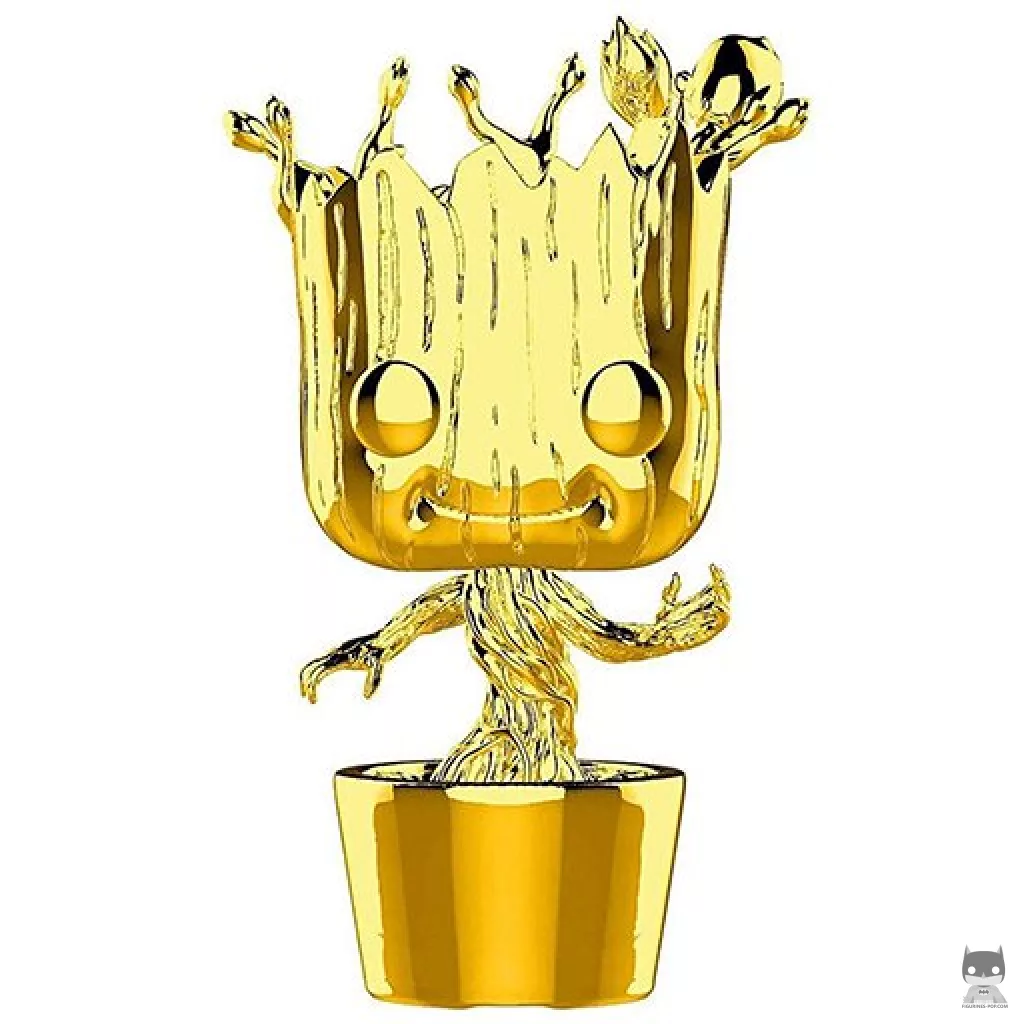 Figura Funko Pop! Groot (Dorado) (Marvel Studios)