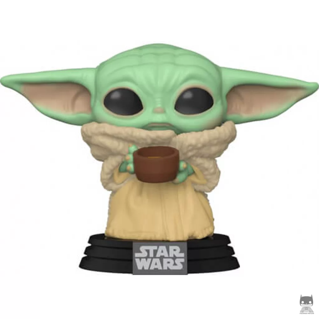 Figura Funko Pop! El Niño con taza (The Mandalorian (Star Wars))