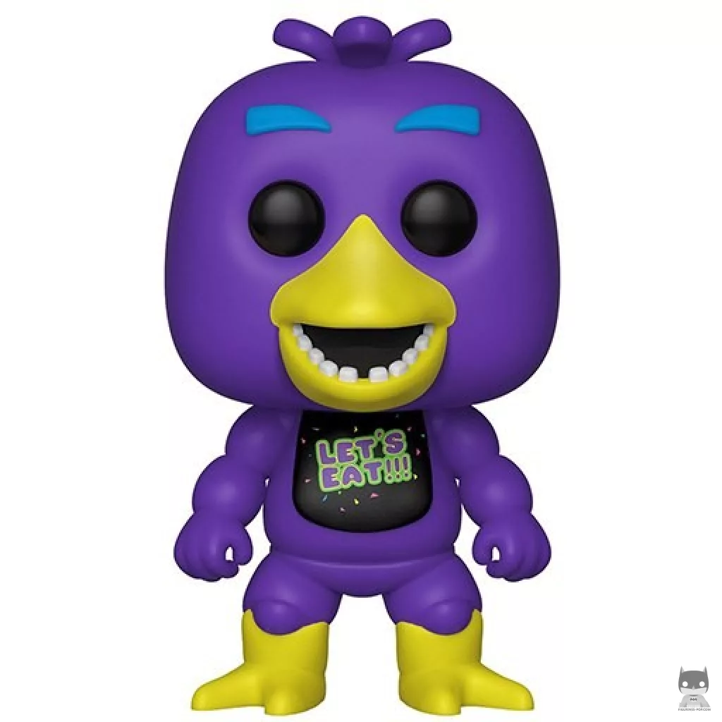 Figura Funko Pop! Chica the Chicken (Luz negra) (Five Nights at Freddy's)