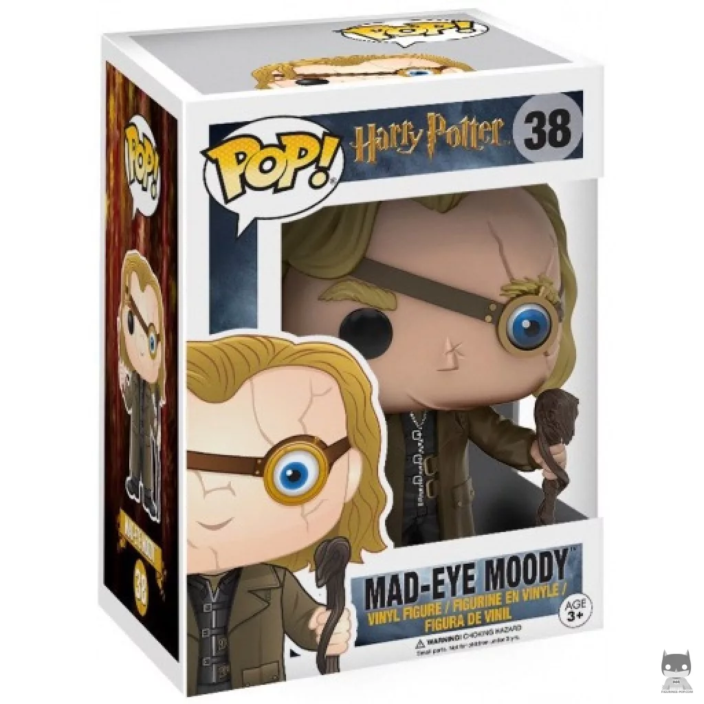 Figura Funko Pop! Ojoloco Moody en su caja