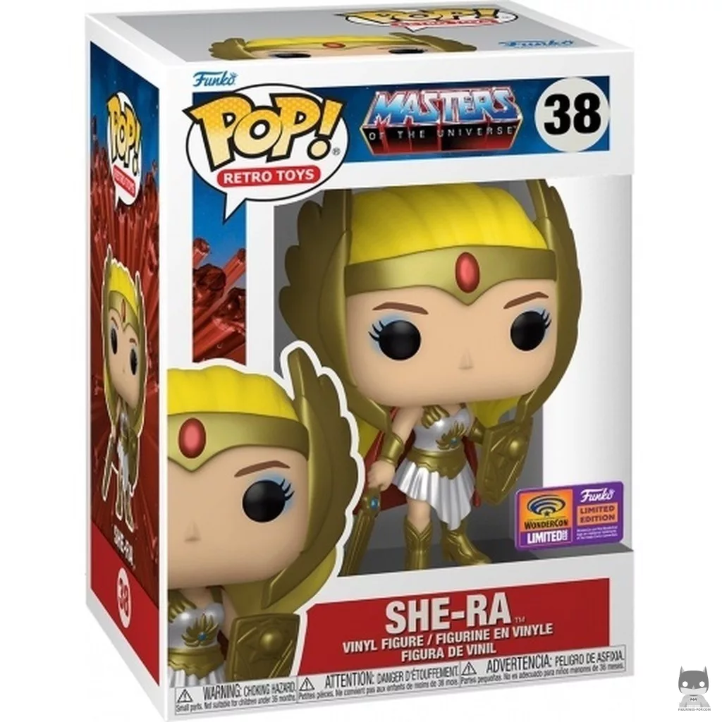 Figura Funko Pop! She-Ra en su caja