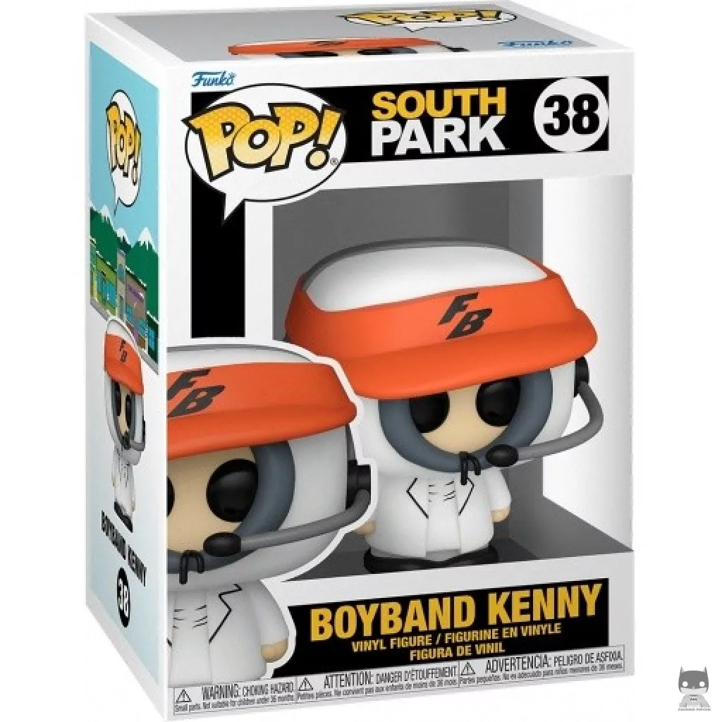 Figura Funko Pop! Kenny boy band en su caja