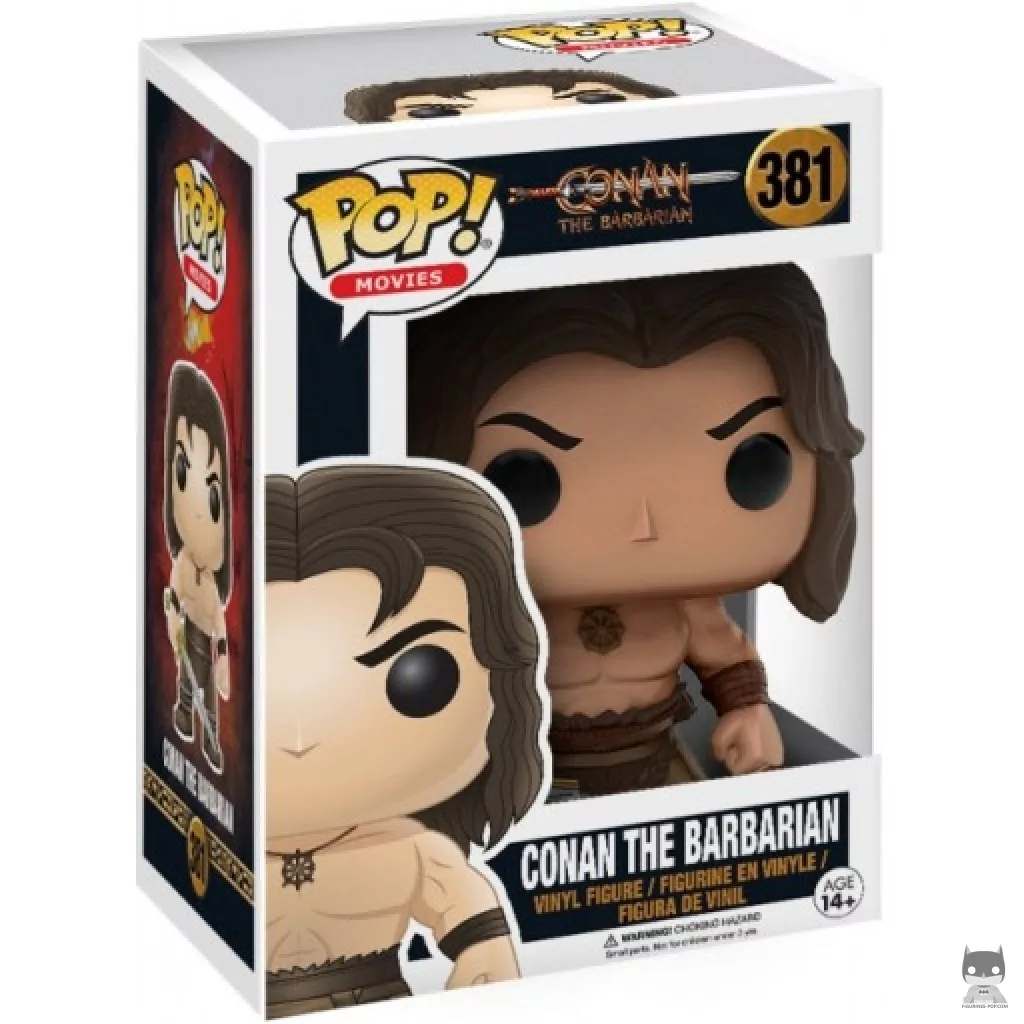 Figura Funko Pop! Conan the Barbarian en su caja