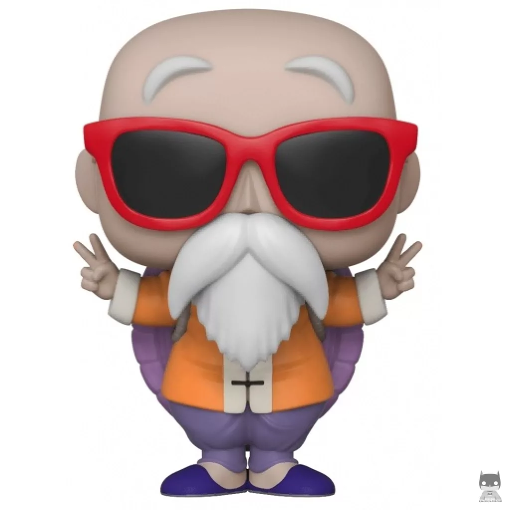 Figura Funko Pop! Muten Roshi haciendo el signo de la paz (Dragon Ball Z (DBZ))