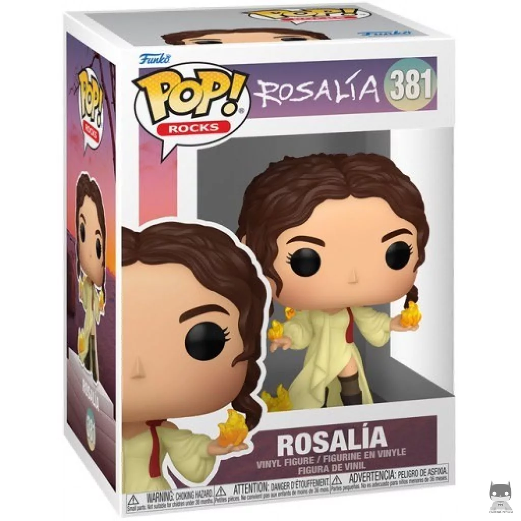 Figura Funko Pop! Rosalía (La Noche de Anoche) en su caja
