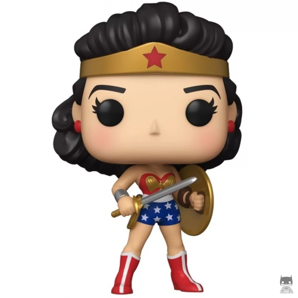 Figura Funko Pop! Wonder Woman Edad de Oro (80.º aniversario de Wonder Woman)