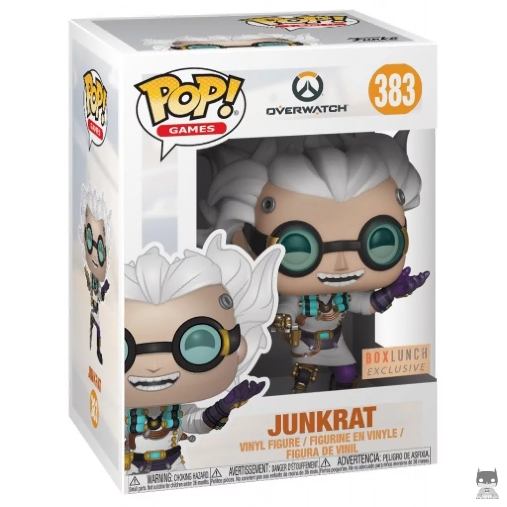 Figura Funko Pop! Junkrat Junkenstein en su caja